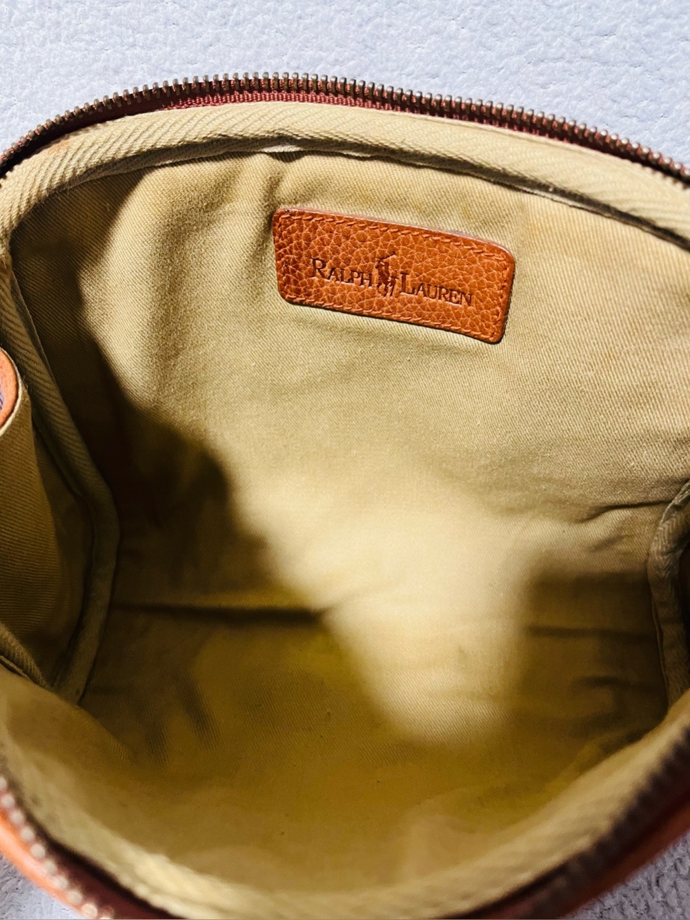 Ralph Lauren Leather Pouch - Picture 8 of 10